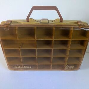 Vintage Plano Double Action Fishing Tackle Box